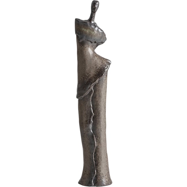 Figurine décorative en céramique Couleur brun patiné <span itemprop=