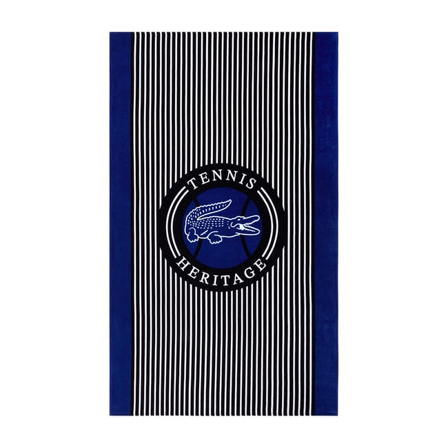 Serviette de plage en coton, LACE - LACOSTE HOME
