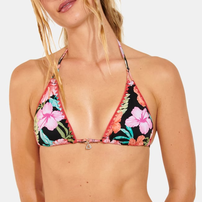 Haut de maillot triangle Nuco - NOELANI noir <span itemprop=