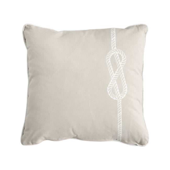 Coussin coton nœud Cap - CAMIF