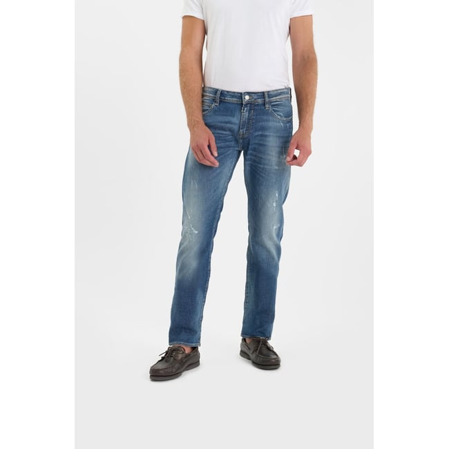 Jeans droite 800/12, longueur 34 blue <span itemprop=