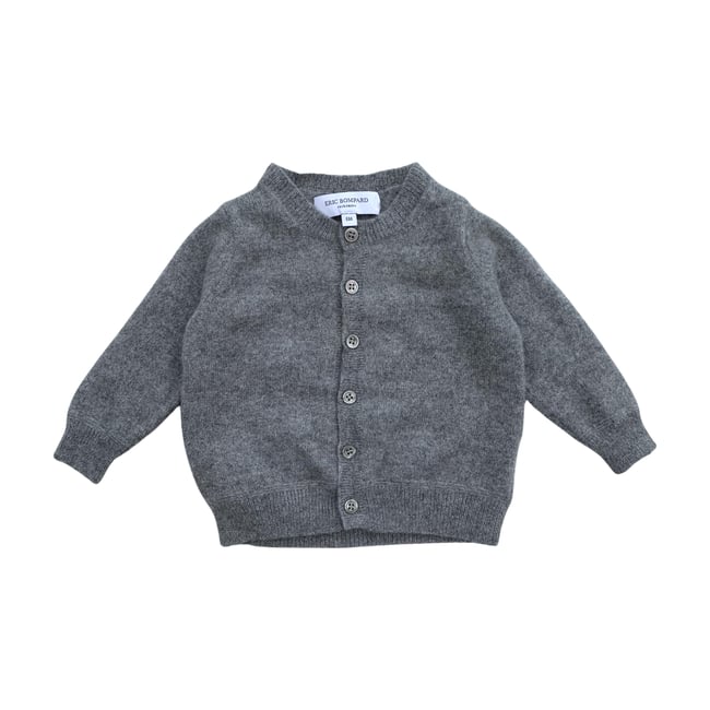 Cardigan bébé - Très bon état gris <span itemprop=