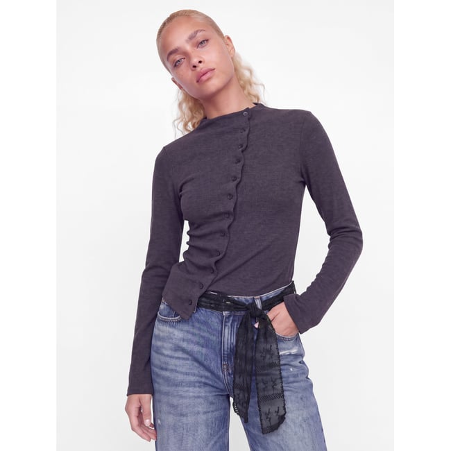Écharpe Oversize black 1 <span itemprop=