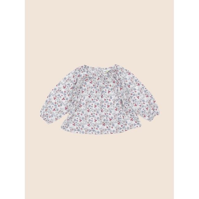 Blouse - Très bon état bleu <span itemprop=