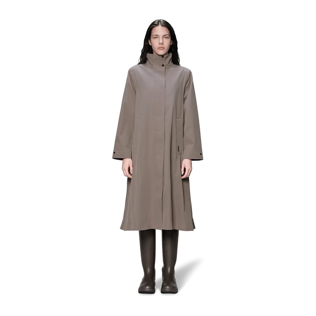 Veste longue imperméable, SUVA SOFTSHELL gris cendré <span itemprop=