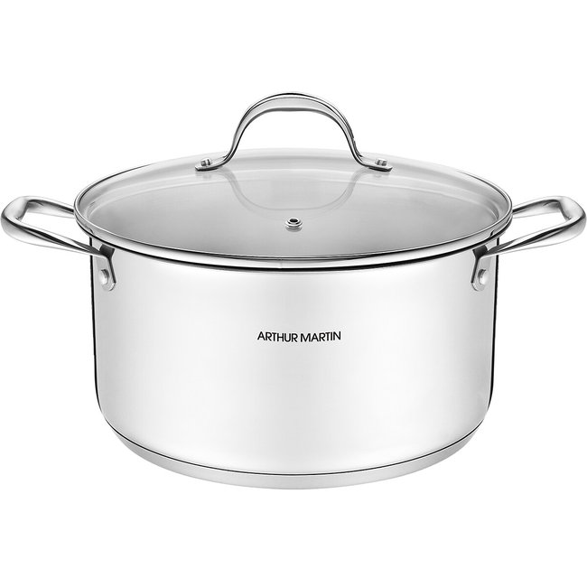 Faitout 32 cm inox <span itemprop=