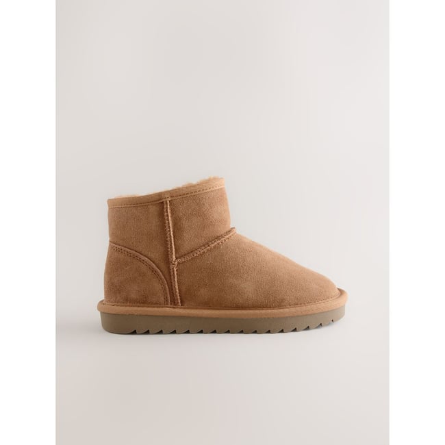 Bottines en daim à enfiler - NEXT