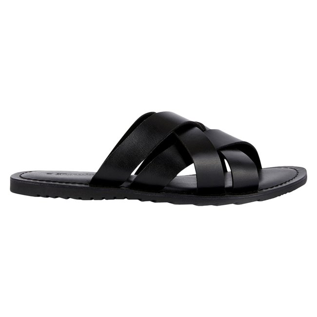 Sandales Cuir  Enao noir <span itemprop=