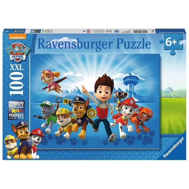Ravensburger - puzzle enfant - puzzle 100 p xxl - l'équipe de la pat'patrouille - disney - dès 6 ans - 10899 - RAVENSBURGER