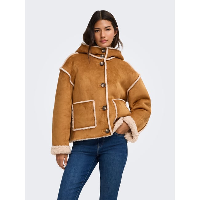 Veste marron - meerkat 1 <span itemprop=