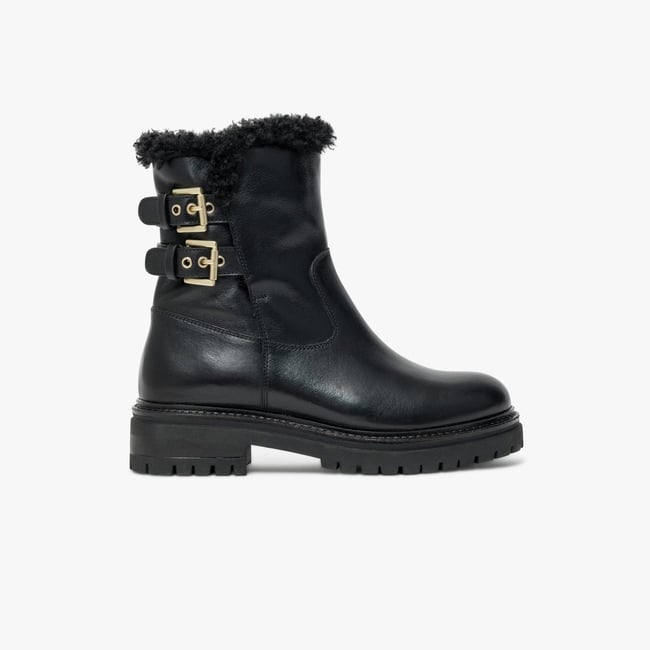 Boots À Talon en cuir KATIA - BOCAGE