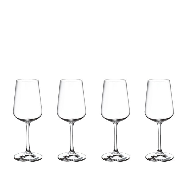 Verre À Vin Blanc Set 4Pcs OVID Couleur transparent <span itemprop=