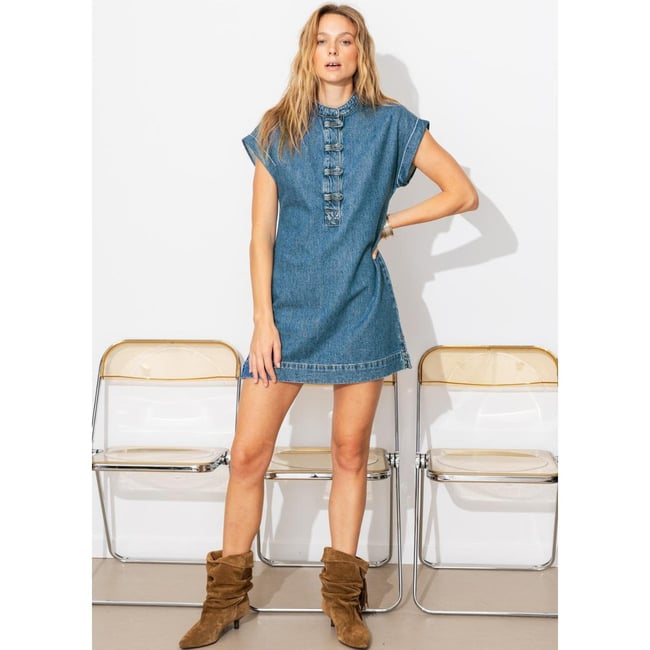 Robe courte en jean - PROMOD