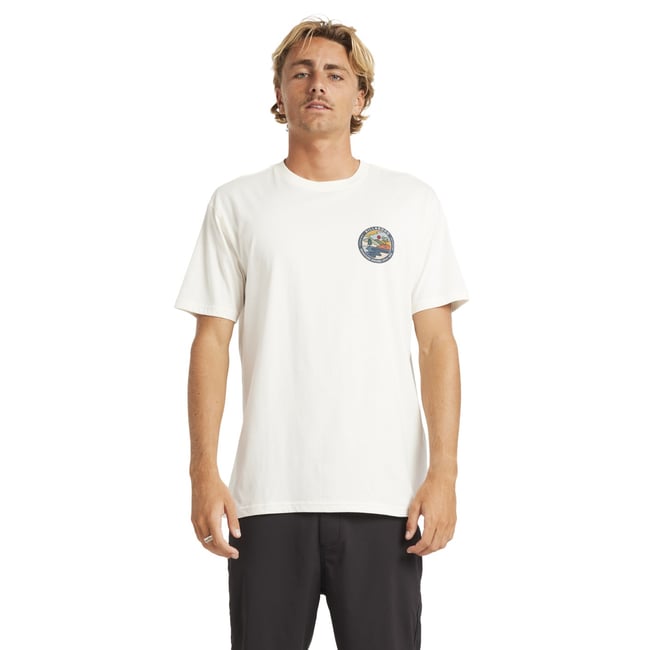 T shirt manches courtes ROCKIES A/DIV blanc off white <span itemprop=