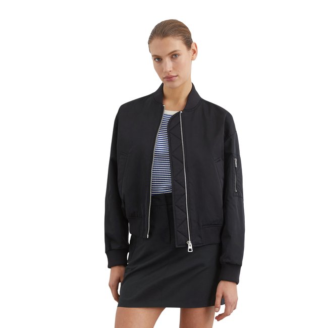 Blouson style aviateur regular en sergé de polyester recyclé - MARC O'POLO