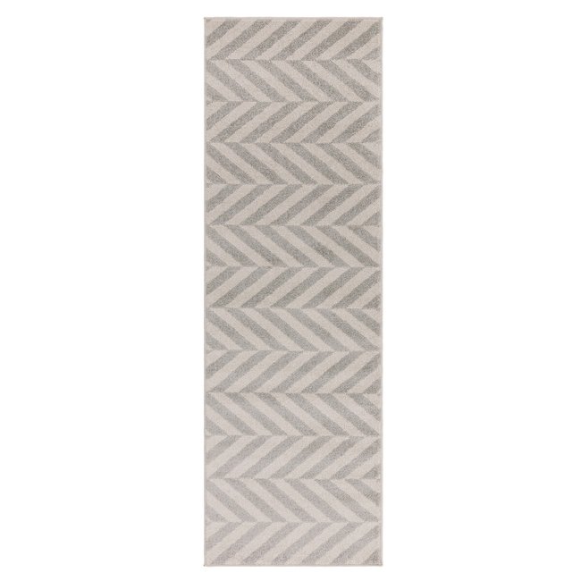 Chevron Flatweave Runner Rug - 240x66cm - SO'HOME