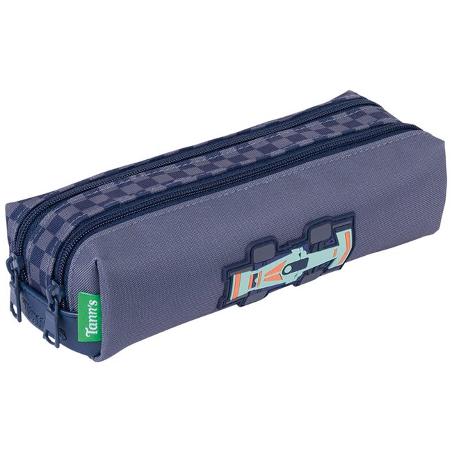 Trousse double gris <span itemprop=