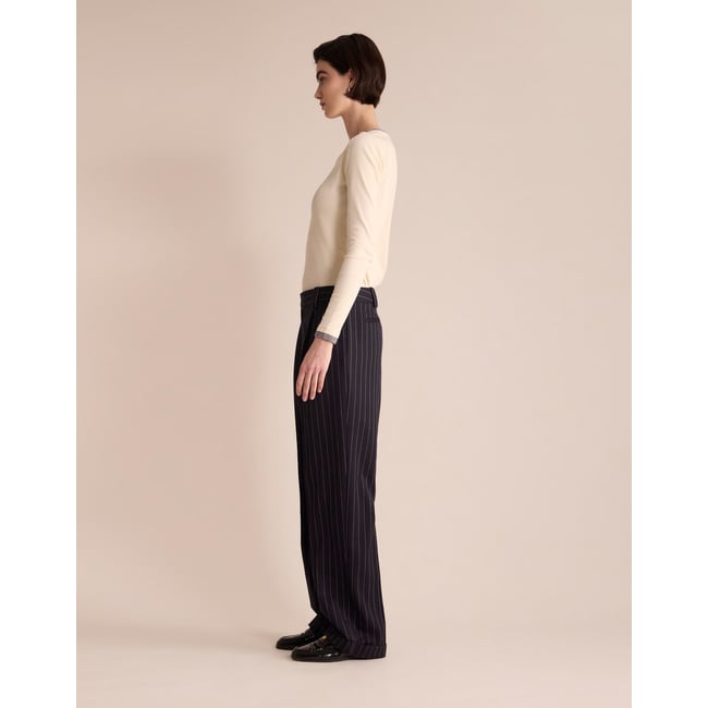 Pantalon Andy bleu marine <span itemprop=