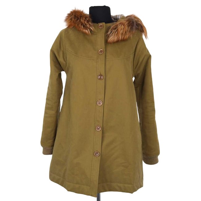 Parka - Bon État kaki <span itemprop=