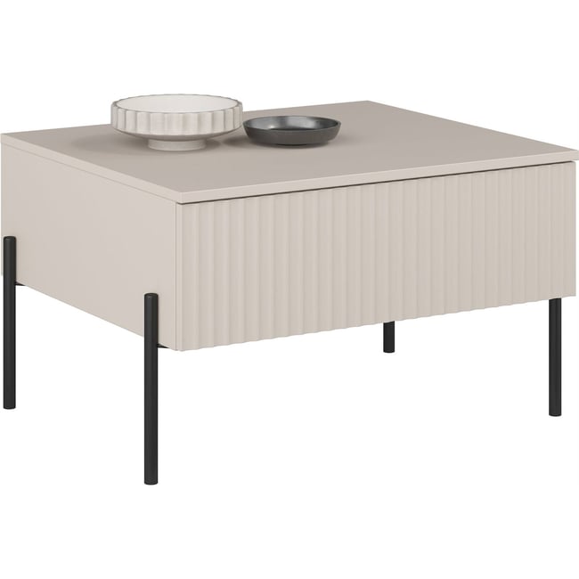 Table basse en bois avec tiroir collection ORE - RECOLLECTION