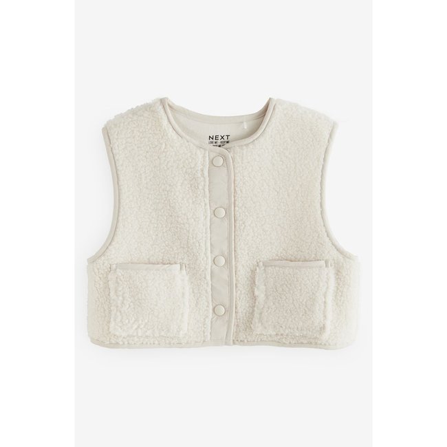 Veste sans manche effet peau de mouton - NEXT