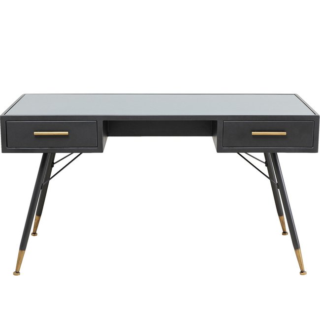 Bureau industriel, LA GOMERA Couleur noir <span itemprop=