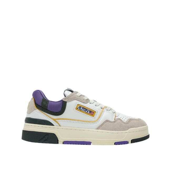 Sneakers AUTRY CLC LOW blanc / violet <span itemprop=