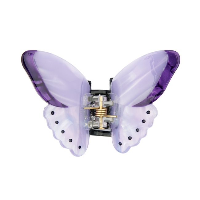 Mini pince à cheveux PAPILLON MAUVE - COUCOU SUZETTE
