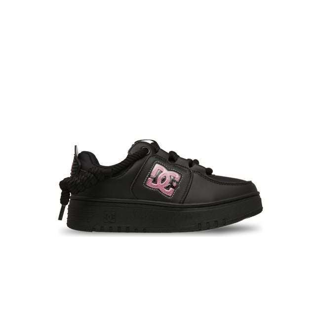Baskets. noir black/pink <span itemprop=