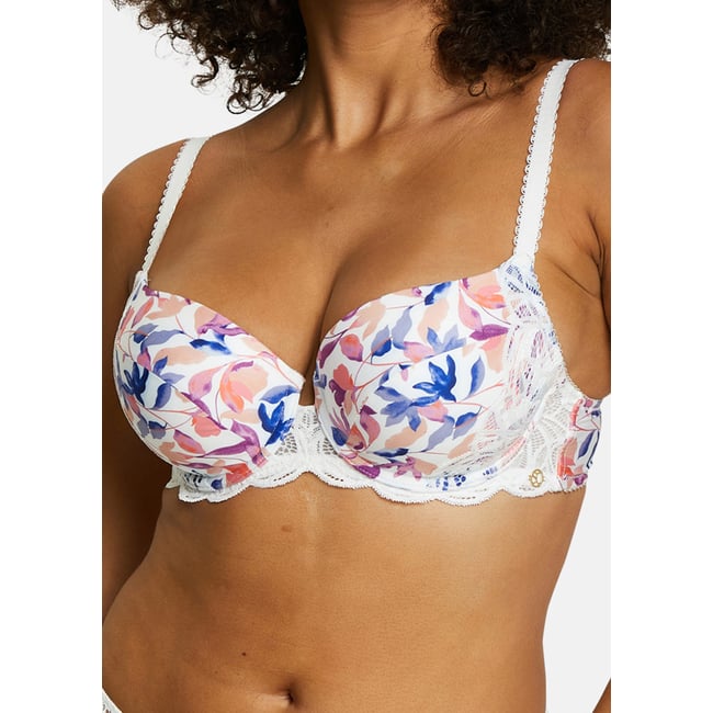 Soutien-gorge corbeille ARIANE FANTAISY florale <span itemprop=