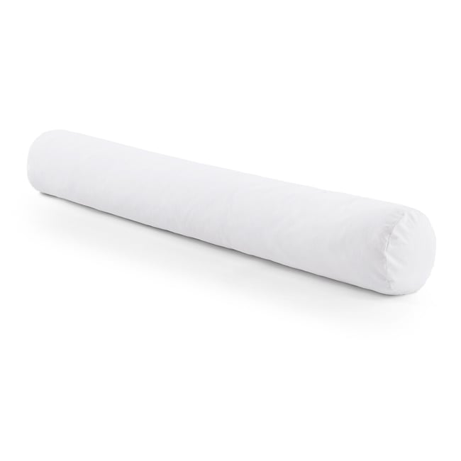 Traversin moelleux 70% duvet anti-acarien Couleur blanc <span itemprop=
