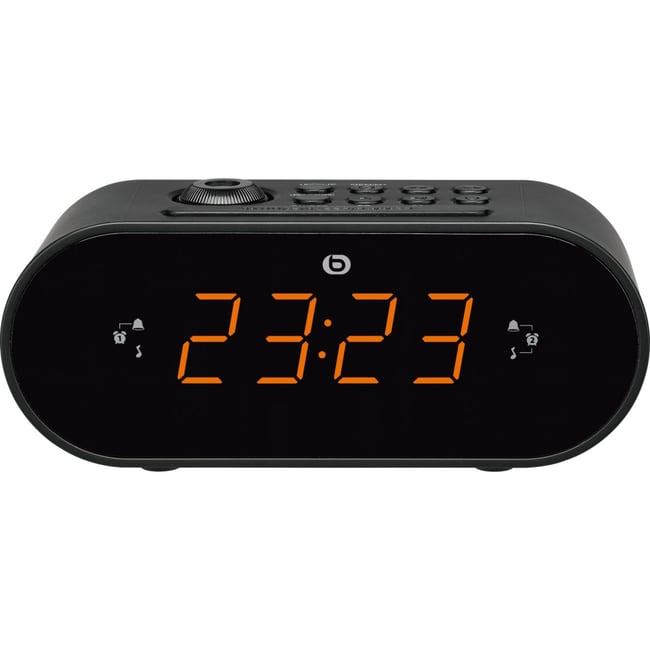 Radio réveil RRVP-200 noir - ESSENTIEL B