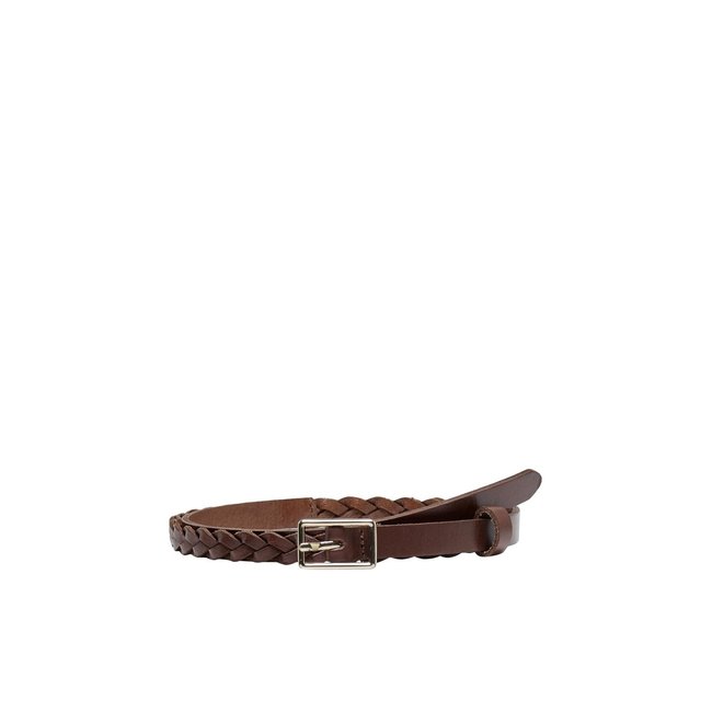 Ceinture en jean ONLY marron - cognac <span itemprop=