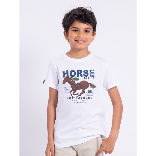 T-shirt Manches Courtes Col Rond Pur Coton Neder-j - RITCHIE