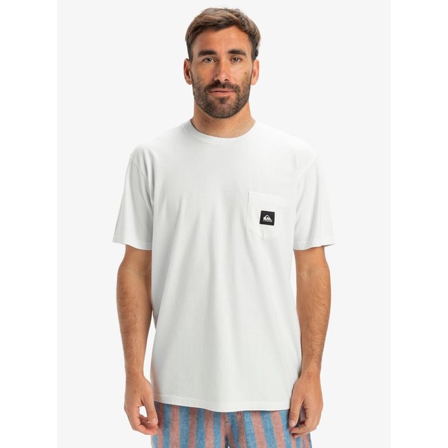 T-shirt a maniche corte Salt Water bianco QUIKSILVER