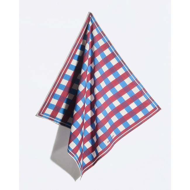 Bandana Garden vichy multicolore <span itemprop=