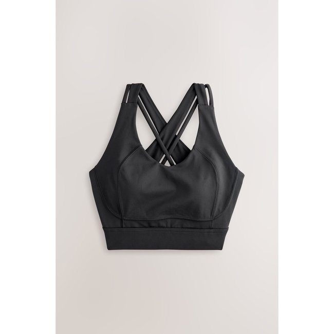 Brassière de sport poitrine généreuse active noir <span itemprop=