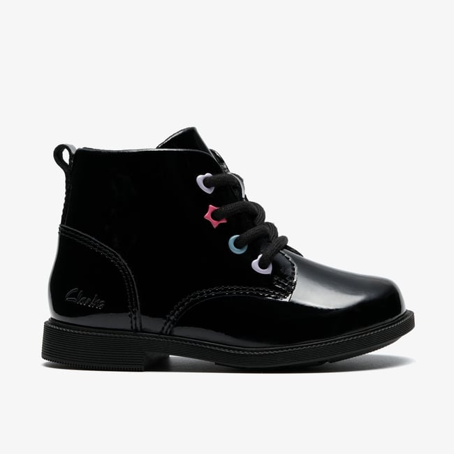 Boots Brevet OAKLYN CHARM T noir <span itemprop=
