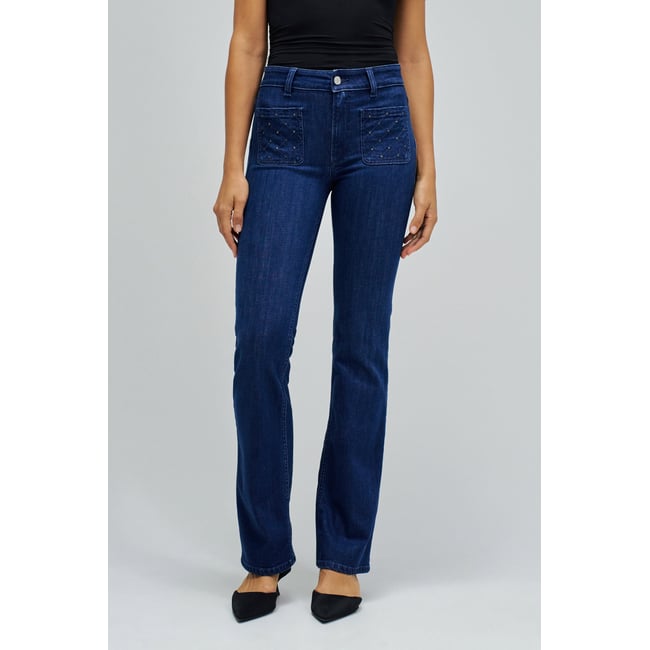 JEAN DESTINY PUSH UP BOOTCUT bleu denim <span itemprop=