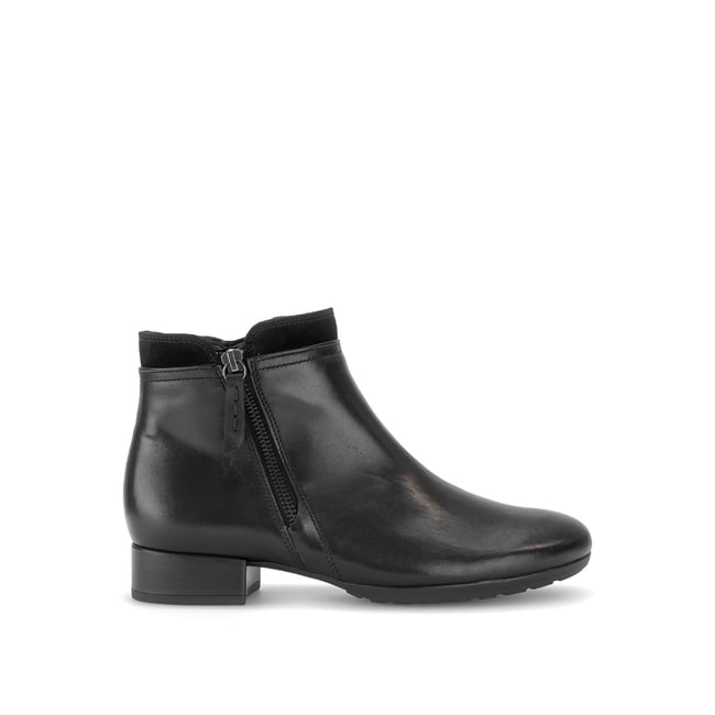 Bottines en cuir lisse à talon décroché - GABOR