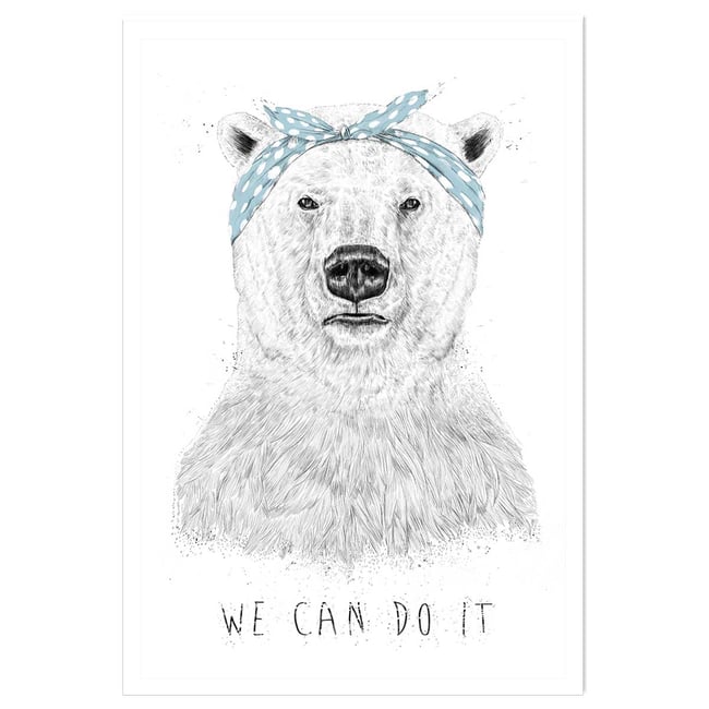 Affiche enfant, nous pouvons le faire - HEXOA