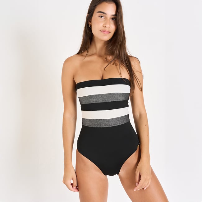 Maillot de bain 1 pièce Leonie - NAXOS noir <span itemprop=