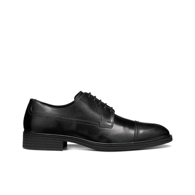 Derbies en cuir, THORIAN noir <span itemprop=