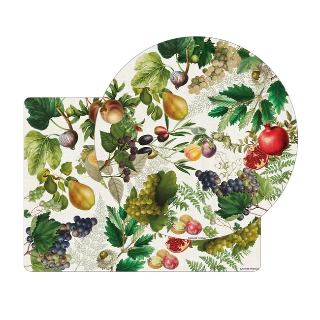 Set vinyle ABONDANCE D'AUTOMNE naturel <span itemprop=
