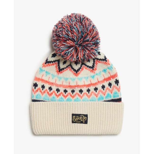 Bonnet en maille à motifs - SUPERDRY