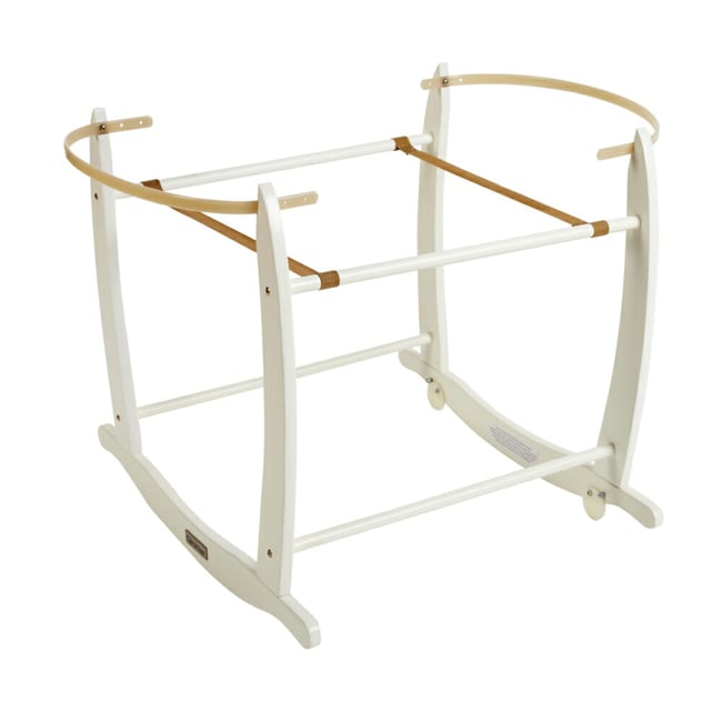 Support couffin deux positions : fixe ou à bascule blanc <span itemprop=