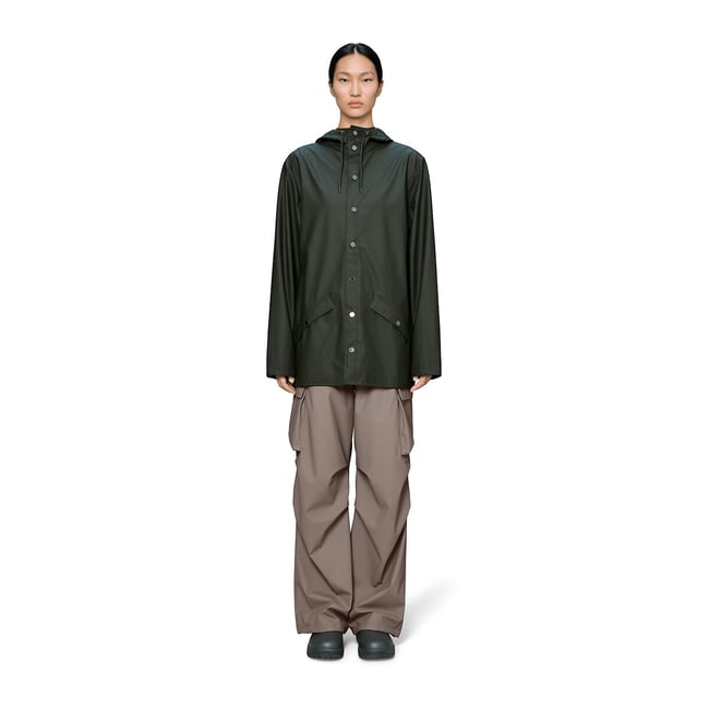 Veste imperméable à capuche, unisexe, JACKET - RAINS