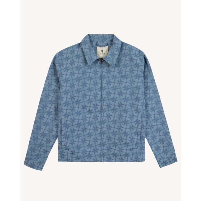 Veste DOURDAN DOURDAN bleu moyen <span itemprop=