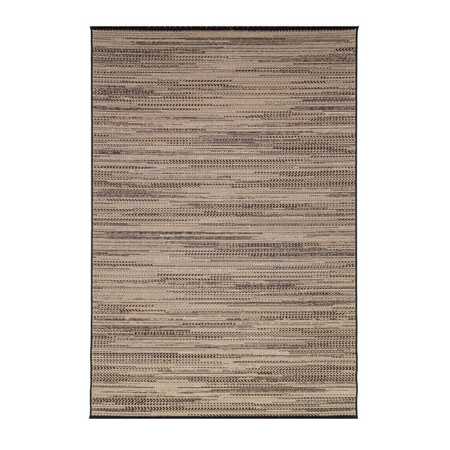 Tapis intérieur extérieur Sanza Couleur brun naturel <span itemprop=