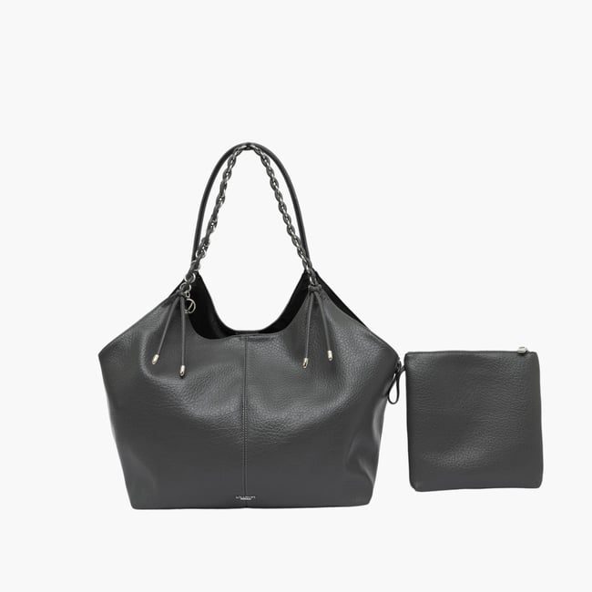 Grand sac shopper  Traicy argenté,gris <span itemprop=